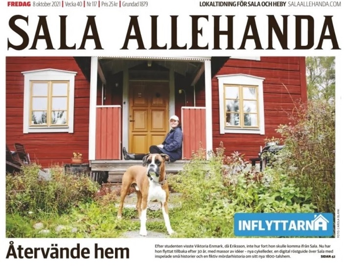 Viktoria Enmark och Cooper